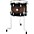 PDP by DW Concept Exotic Series Floor Tom W... PDP by DW Concept Exotic Series Floor Tom Walnut to Charcoal Burst 14 x 12 in.