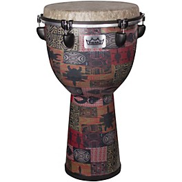 Remo Apex Djembe Drum 12 x 22 in. Red Kinte Remo Apex Djembe Drum 12 x 22 in. Red Kinte