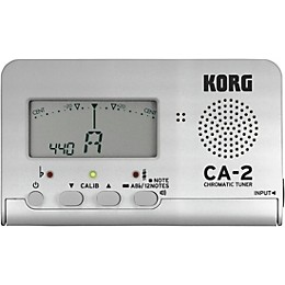 KORG CA-2 Guitar Tuner Silver