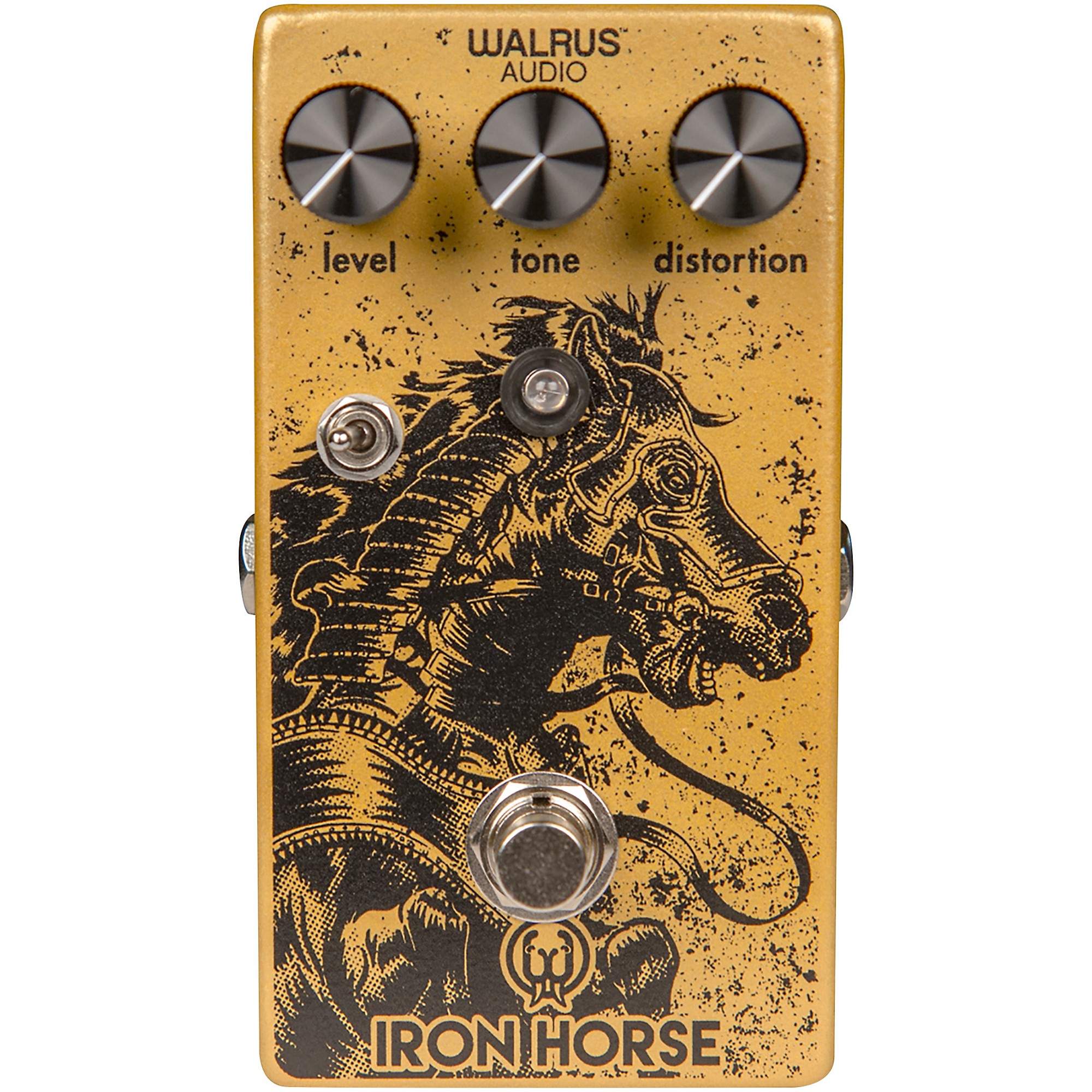 （美品）WALRUS AUDIO IRON HORSE Distortion Clearance Walrus Audio Iron Horse V2 Distortion Effects Pedal