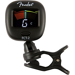 Fender FCT-2 Color Clip-On Tuner Black