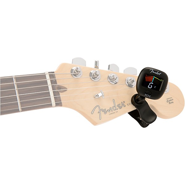 Fender FCT-2 Color Clip-On Tuner Black