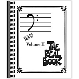 Hal Leonard The Real Book Volume 2 - C Edition Bass Clef Edition