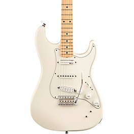 Fender EOB Stratocaster Electric Guitar Olympic White