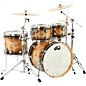 DW SSC Collector's Series 4-Piece Exotic Maple Shell Pack With 22" Bass Drum and Chrome Hardware Quick Candy Burst Mappa Burl thumbnail