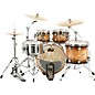 DW SSC Collector's Series 4-Piece Exotic Maple Shell Pack With 22" Bass Drum and Chrome Hardware Quick Candy Burst Mappa Burl