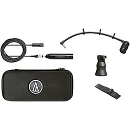 Audio-Technica ATM350PL Cardioid Condenser Instrument Microphone with Piano Mounting System (9" Gooseneck)