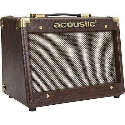 Acoustic A15 15W 1X6.5 Acoustic Instrument Combo Amp Brown for sale