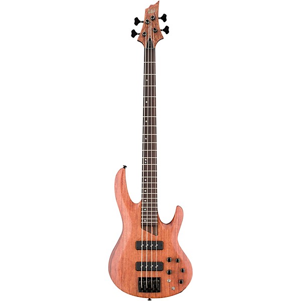 Open Box ESP LTD B1004SE Electric Bass Guitar Satin Natural