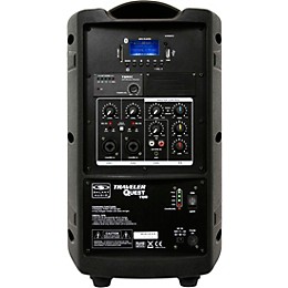 Galaxy Audio TQ8-20V0N Traveler Quest 8 All-In-One Portable PA System With One Receiver, One Lavalier Microphone and Body Pack Transmitter