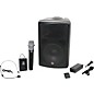 Open Box Galaxy Audio TQ8-24HSN Traveler Quest 8 All-In-One Portable PA System With Two Receivers, One Handheld Microphone, and One Headset Microphone Level 1 thumbnail