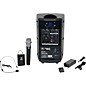 Open Box Galaxy Audio TQ8-24HSN Traveler Quest 8 All-In-One Portable PA System With Two Receivers, One Handheld Microphone...