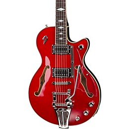 Duesenberg USA Starplayer TV Deluxe Semi Hollow Electric Guitar Crimson Red