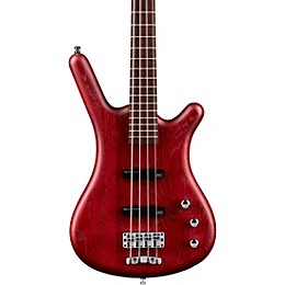 Open Box Warwick German Pro Series Corvette Ash Passive 4-String Electric Bass Guitar Level 1 Burgundy Red