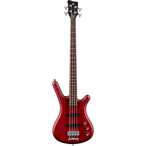 Open Box Warwick German Pro Series Corvette Ash Passive 4-String Electric Bass Guitar Level 1 Burgundy Red