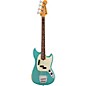 Open Box Fender Justin Meldal-Johnsen Road Worn Mustang Electric Bass Level 2 Faded Daphne Blue 190839757920
