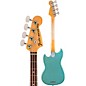 Fender Justin Meldal-Johnsen Road Worn Mustang Electric Bass Faded Daphne Blue