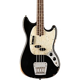 Fender Justin Meldal-Johnsen Road Worn Mustang Electric... Fender Justin Meldal-Johnsen Road Worn Mustang Electric Bass Black