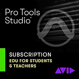 Avid Pro Tools | Studio 1-Year Subscription Updates and Support for Students/Teachers (Educational Pricing) - One-Time Pay...