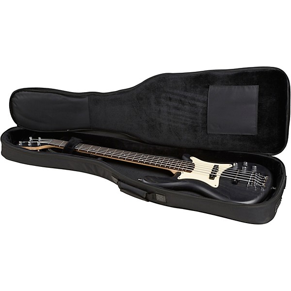 Open Box Warwick German Pro Series Streamer CV 5-String Electric Bass Guitar Level 2 Nirvana Black Oil 190839696168