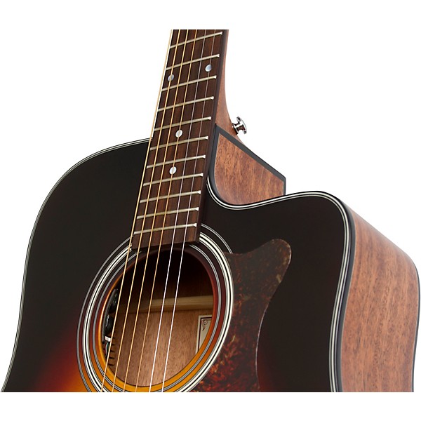 Open Box Epiphone Masterbilt DR-400MCE Acoustic-Electric Guitar Level 1 Vintage Sunburst