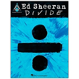 Hal Leonard Ed Sheeran - Divide (Accurate Tab Edition) Guitar Recorded Version Series Softcover by Ed Sheeran