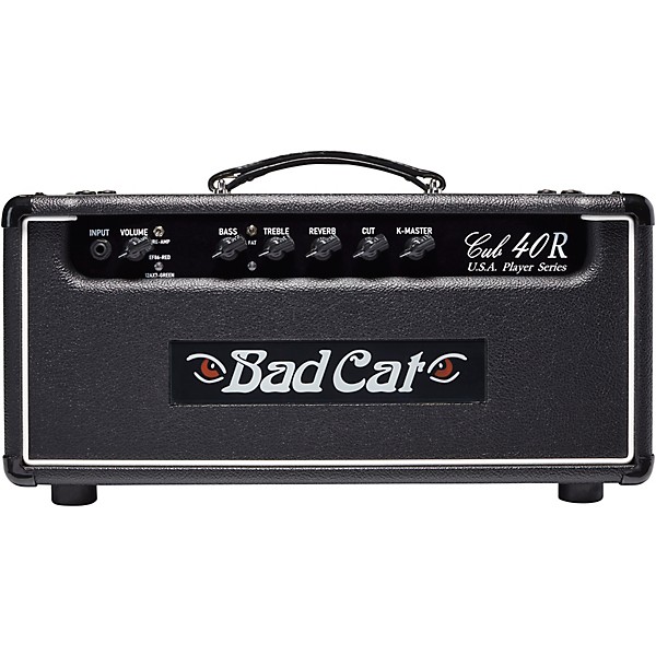 Open Box Bad Cat Cub 40R USA Player Series 40W Tube Guitar Amp Head Level 2  194744308147