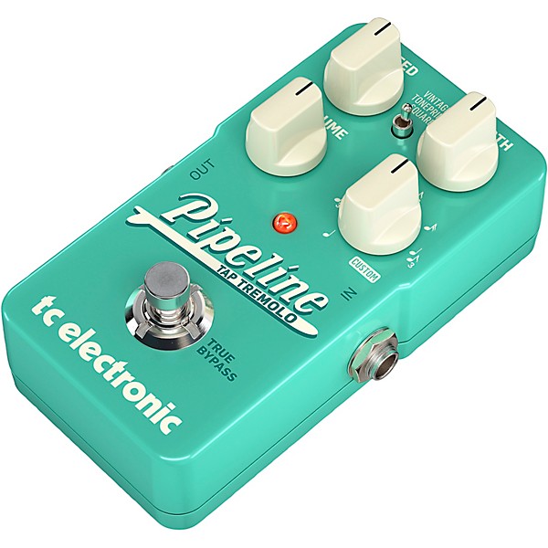 TC Electronic Pipeline Tap Tremolo Effects Pedal