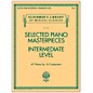 G. Schirmer Selected Piano Masterpieces - Intermediate Level Piano Collection Series Softcover thumbnail