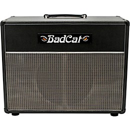 Open Box Bad Cat 112 Extension 65W 1x12 Guitar Speaker Cabinet Level 1 Black and Silver