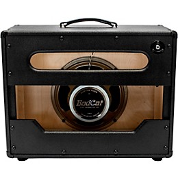Open Box Bad Cat 112 Extension 65W 1x12 Guitar Speaker Cabinet Level 1 Black and Silver