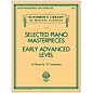 G. Schirmer Selected Piano Masterpieces - Early Advanced Schirmer's Library Of Musical Classics Piano Collection thumbnail