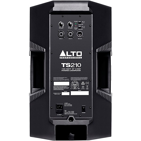 Harbinger L1402FX 14-channel Mixer with Alto Truesonic 2 Series Complete PA Package 10" Mains
