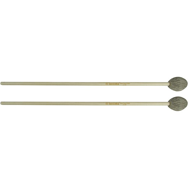 Salyers Percussion Earth Tone Wool Yarn Keyboard Mallets Hard