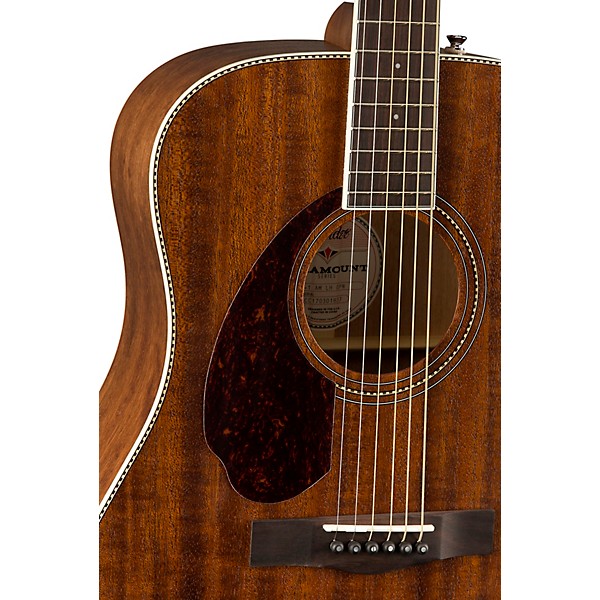 Fender PM-1 Dreadnought All-Mahogany Left-Handed Acoustic Guitar Natural