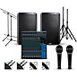 Yamaha Complete PA Package with Yamaha MG16XU 16-channel Mixer and Alto Truesonic 2 Series Active Speakers 15" Mains thumbnail