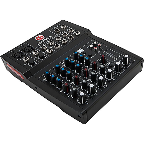 Harbinger Complete PA Package with Harbinger L802 8-channel Mixer with Alto Truesonic 2 Series Active Speakers 12" Mains