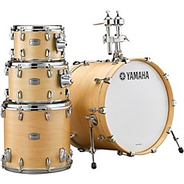 Yamaha Tour Custom Maple 4-Piece Shell P... Yamaha Tour Custom Maple 4-Piece Shell Pack With 20" Bass Drum Butterscotch Satin