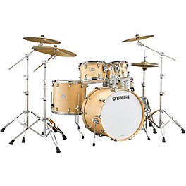 Yamaha Tour Custom Maple 4-Piece Shell P... Yamaha Tour Custom Maple 4-Piece Shell Pack With 22" Bass Drum Butterscotch Satin