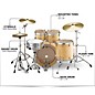 Yamaha Tour Custom Maple 4-Piece Shell Pack With 22" Bass Drum Butterscotch Satin