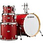 Yamaha Tour Custom Maple 4-Piece Shell Pack With 22" Bass Drum Candy Apple Satin thumbnail