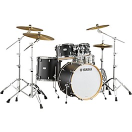 Yamaha Tour Custom Maple 4-Piece Shell Pack ... Yamaha Tour Custom Maple 4-Piece Shell Pack With 22" Bass Drum Licorice Satin