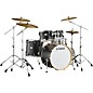 Yamaha Tour Custom Maple 4-Piece Shell Pack With 22" Bass Drum Licorice Satin thumbnail