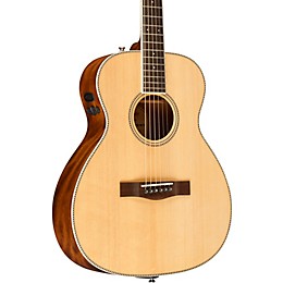 Open Box Fender PM-TE Standard Travel Acoustic-Electric Guitar Level 2 Natural 190839528087