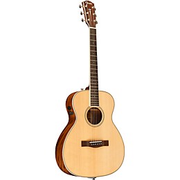 Open Box Fender PM-TE Standard Travel Acoustic-Electric Guitar Level 2 Natural 190839635945