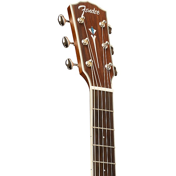Open Box Fender PM-TE Standard Travel Acoustic-Electric Guitar Level 2 Natural 190839588227