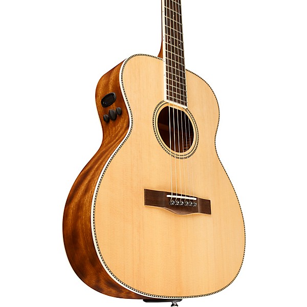 Open Box Fender PM-TE Standard Travel Acoustic-Electric Guitar Level 2 Natural 190839544919