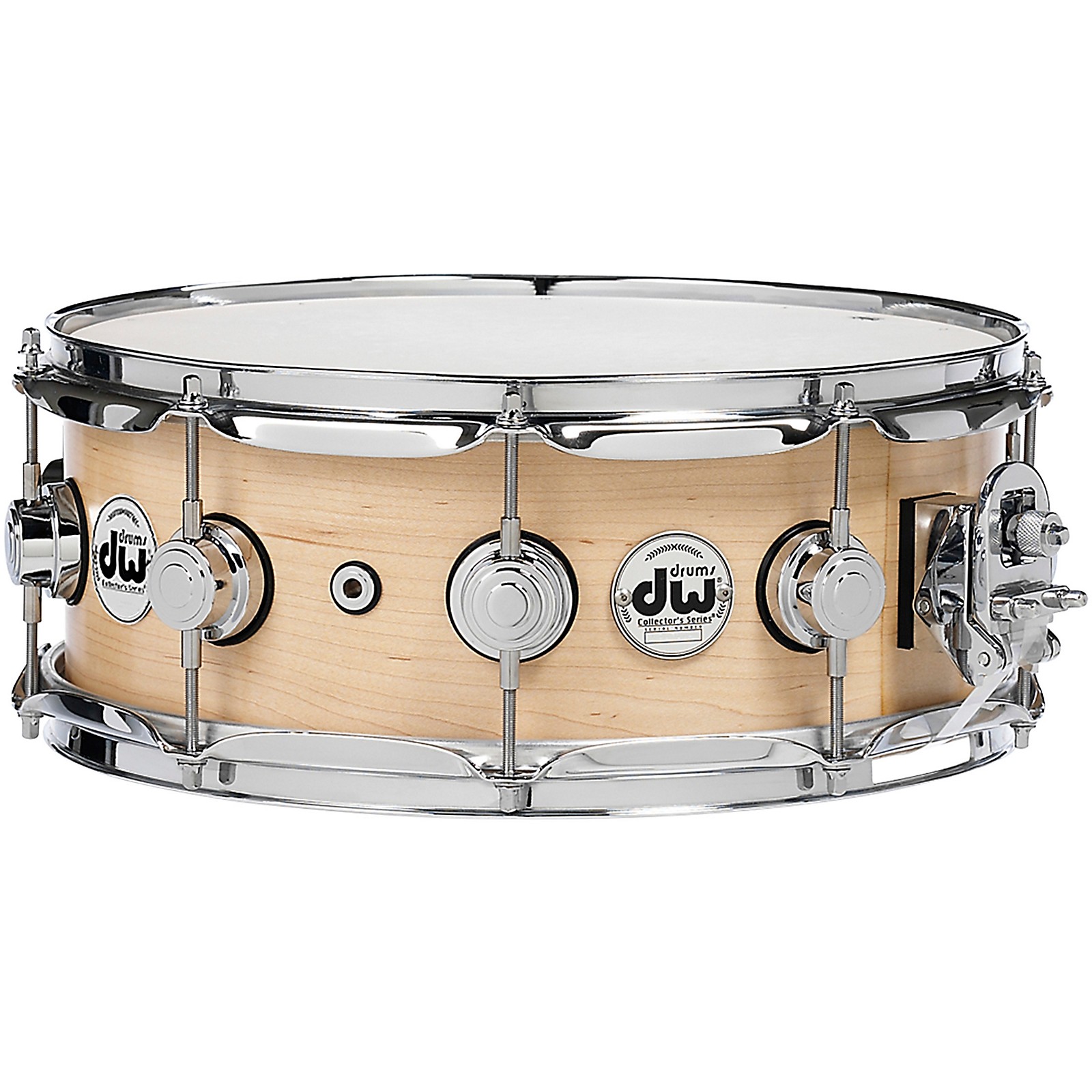 DW Collector's Series Satin Oil Snare Drum 14 x 5 in. Natural with ...
