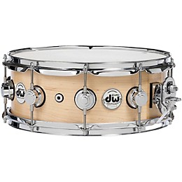 DW Collector's Series Satin Oil Snare Drum 14 x 5 in. Natural with Chrome Hardware