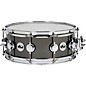 DW Collector's Series Black Nickel Over Brass Metal Snare Drum 14 x 5.5 in. Black Nickel Over Brass with Chrome Hardware thumbnail